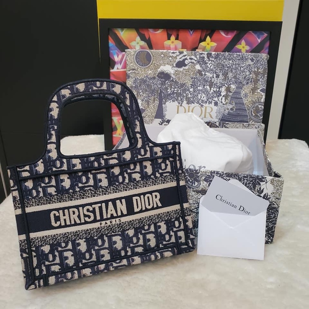 Dior Mini book Tote